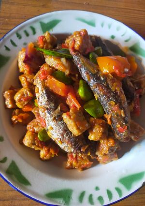 Foto resep Sambal pindang tempe petai