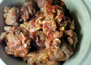 How to Cook Tasty Goat meat pepper soup