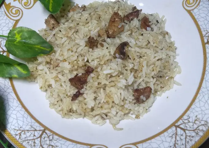 Nasi goreng ati ayam