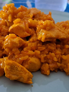 Una foto de Arroz con pollo