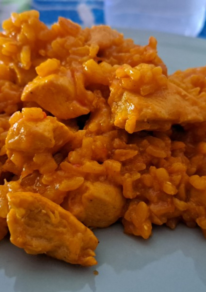 Una foto de Arroz con pollo