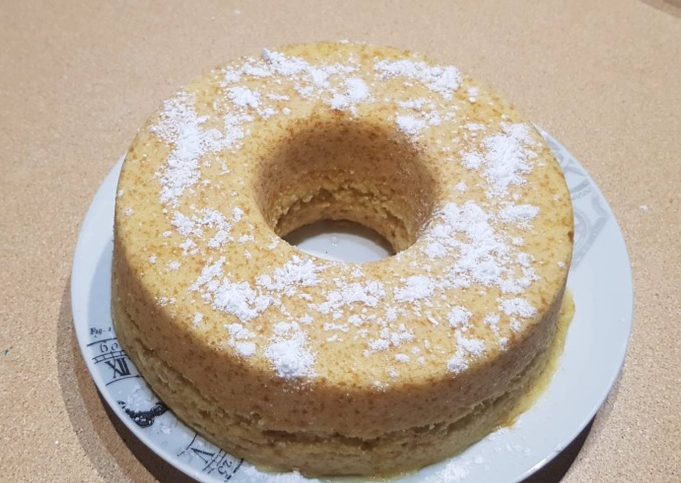 Bizcocho de limón a vapor en tm5