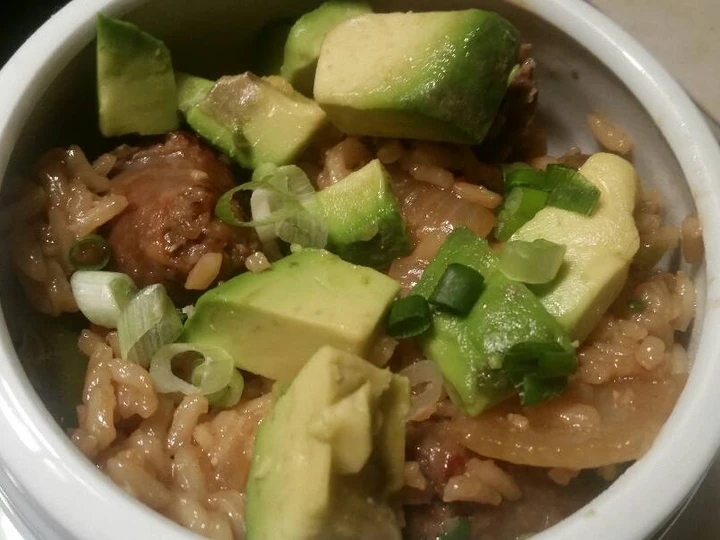 Easy Steps to Prepare Sausage & Sesame Bowl the So Delicious Appealing
