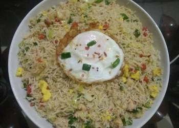 Easiest Way to Cook Appetizing Chicken Egg Fried Rice