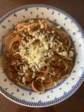 Spaghetti en salsa bolognesa