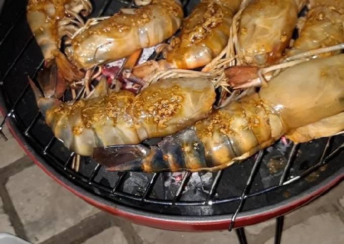 Udang bakar instan ala ala