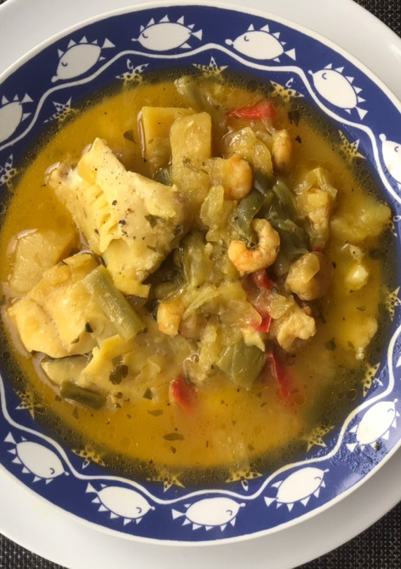 Una foto de Guisadito de pescado