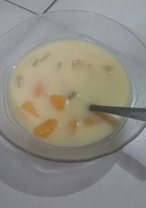 Foto resep Es susu mangga