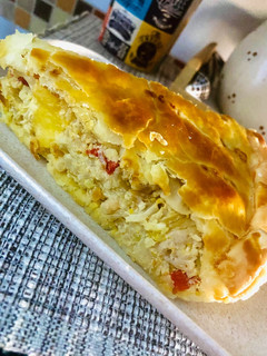 Una foto de 🥧EMPANADA🥟 DE 🧅🥦 COLIFLOR🌶️🥦