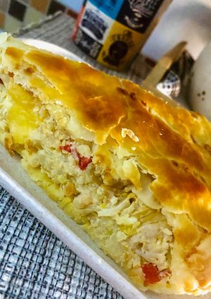 Una foto de 🥧EMPANADA🥟 DE 🧅🥦 COLIFLOR🌶️🥦