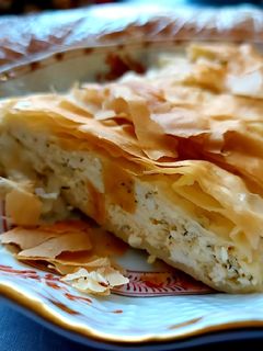 Túrós-kapros rétes recept fotója