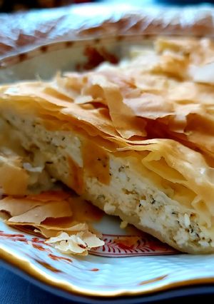 Túrós-kapros rétes recept fotója