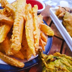 A picture of Fries Pakoray.