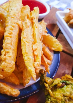 A picture of Fries Pakoray.