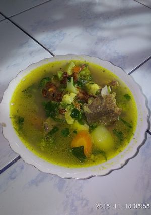Foto resep SOP tulang sapi