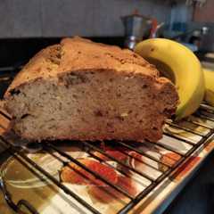 Una foto de Pan de Cambur sin Gluten 🍌🍞🚫🌾