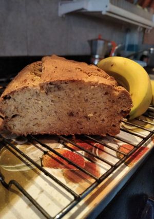 Una foto de Pan de Cambur sin Gluten 🍌🍞🚫🌾
