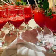Pomegranate Lemonade #RamzanKiTayari A picture of Pomegranate Lemonade #RamzanKiTayari.
