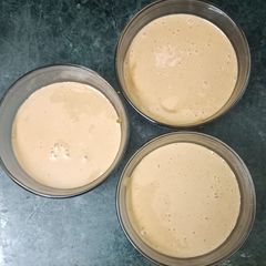A picture of Chamomile tea custard pudding.