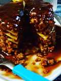 Crepioca gourmet de carne moída com molho tare da chef Rosy
