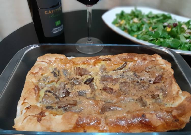 Sfoglia ai funghi porcini