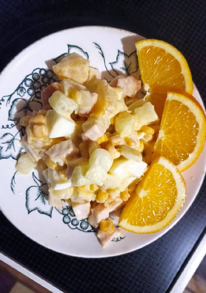Салат з апельсином 🍊