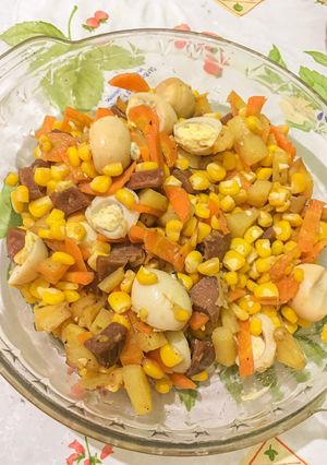 Foto resep Tumis Jagung Campuran