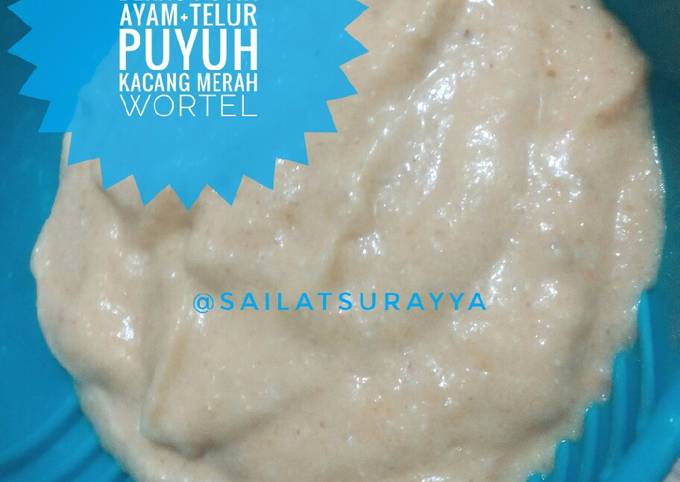 Resep MPASI 6 Bulan Menu 4 Bintang oleh Saila Tsurayya - Cookpad