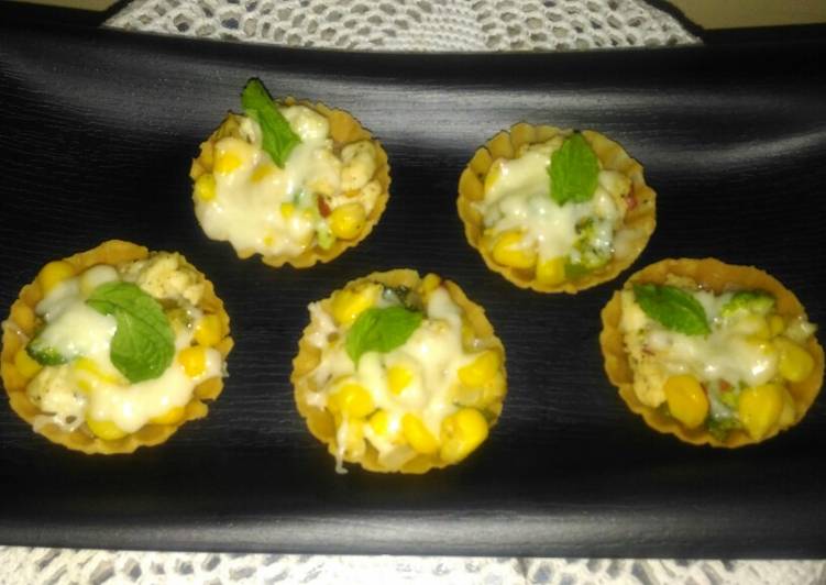 Easiest Way to Prepare Quick Cheesy Corn Canapés