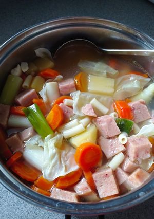 Foto resep Sup Maling Makaroni (Non Halal)