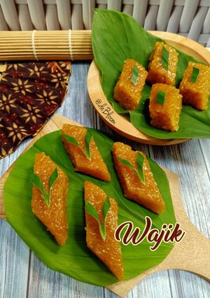 Foto resep 1003. Wajik Gula Merah, Legit & Praktis 😋👍