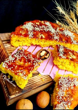عکسی از دستور کوکه زنجبیلی آذربایجان