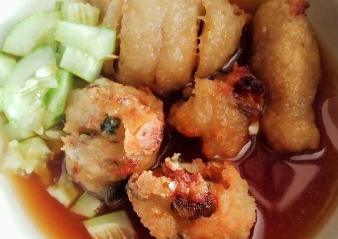 Resep Pempek Ikan Tenggiri Simple Dan Enak Oleh Kakakaafah Cookpad