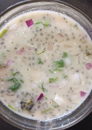 A picture of Sattu-Chia seeds Drink.