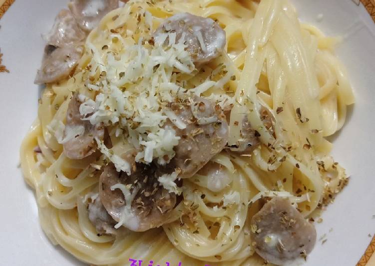 Bagaimana Menyiapkan Fettuccini Carbonara Anti Gagal