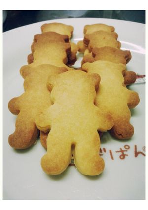 新手不敗~牛油曲奇 [三種材料] 的食譜成品照片