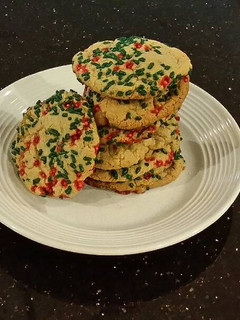 A picture of Peanut Butter Chunk Cookies.