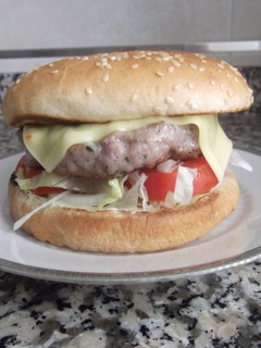 Una foto de Hamburguesa con queso