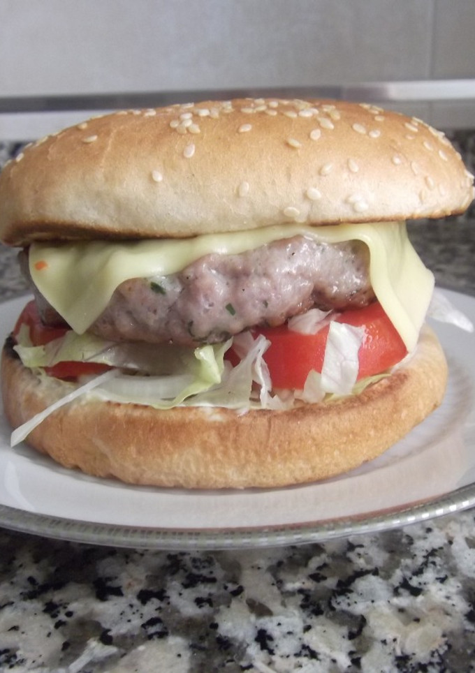 Una foto de Hamburguesa con queso