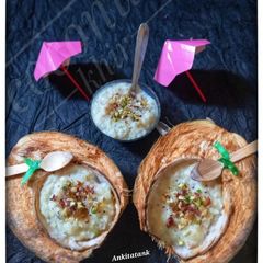 A picture of Coconut kheer.
