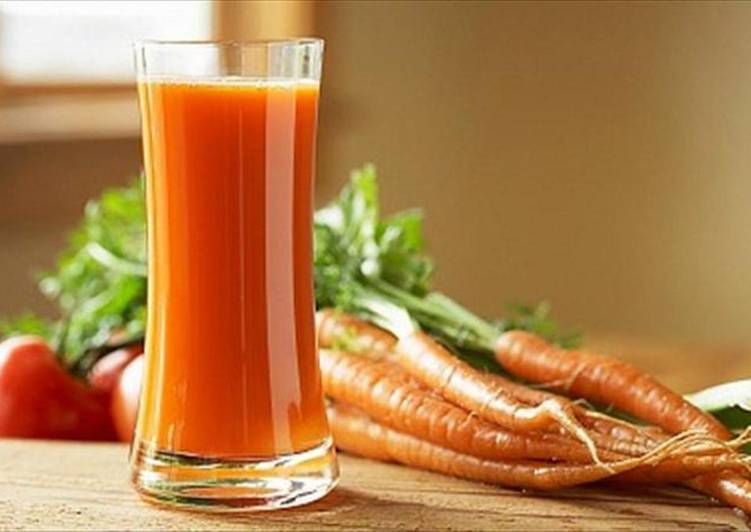 Recipe of Any-night-of-the-week Fresh Carrot Juice