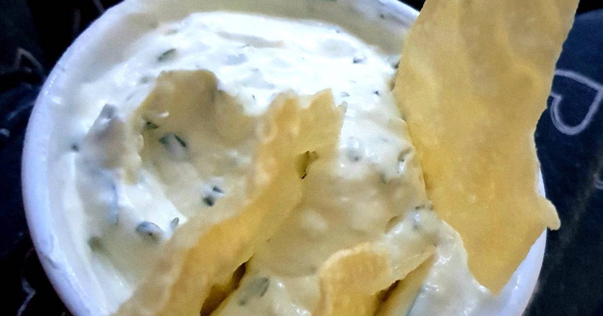 My Soft Cheese, Sour cream and Chopped fresh Chives Recipe by Maureen 😀