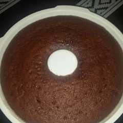 A picture of Torta de chocolate en microondas.