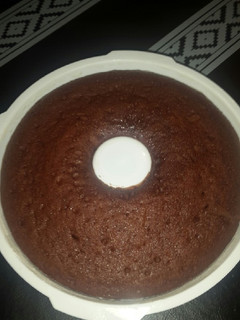 Una foto de Torta de chocolate en microondas