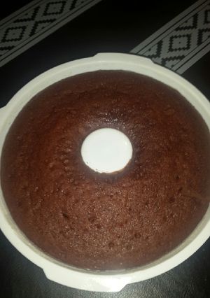 Una foto de Torta de chocolate en microondas