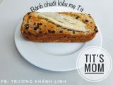 Bánh chuối chocolate chip