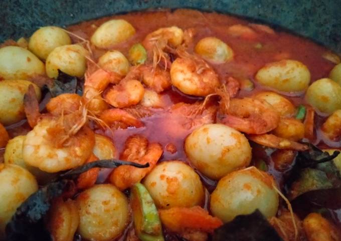 Anti Ribet, Memasak Sambal goreng udang, petai dan telur puyuh Praktis