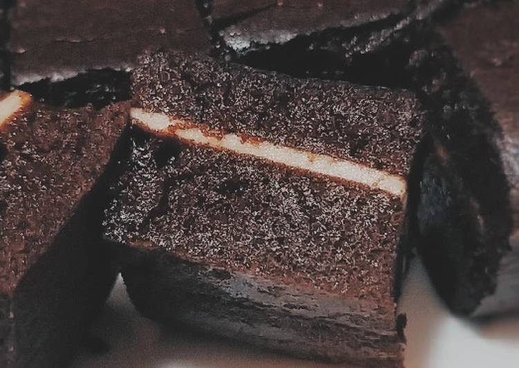 Brownies panggang KW DEBM