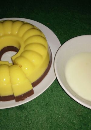 Foto resep Puding telur simpel