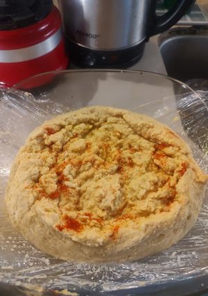 Una foto de Hummus, la original receta